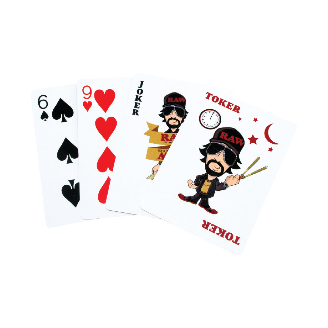 Raw Playing Cards Full Deck Black