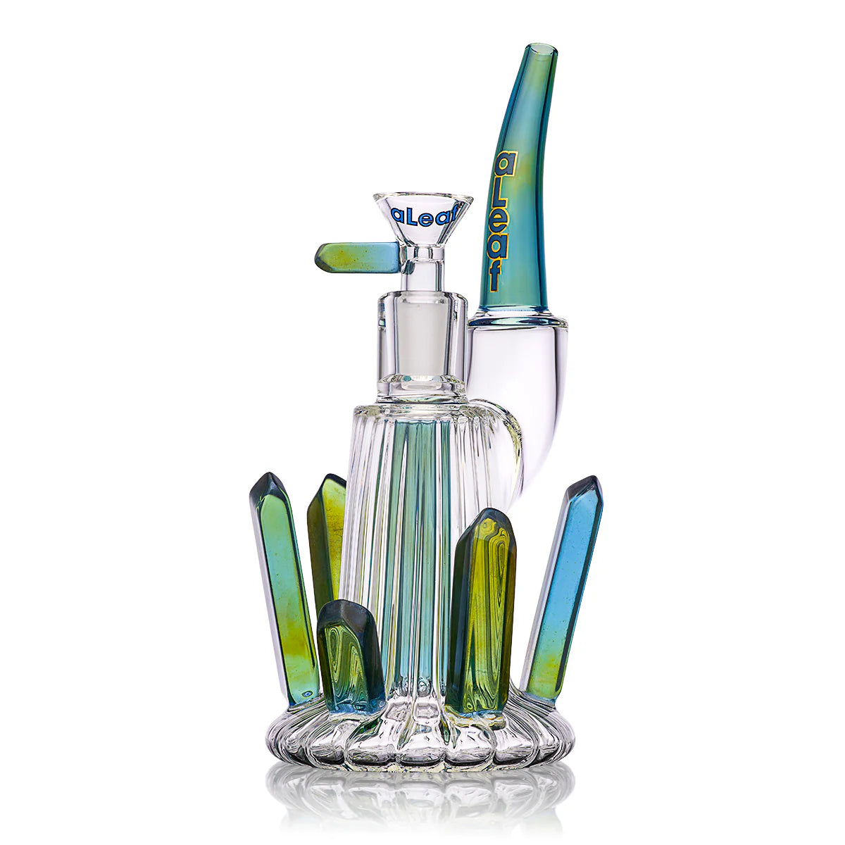 aLeaf 8" Desert Flower Waterpipe