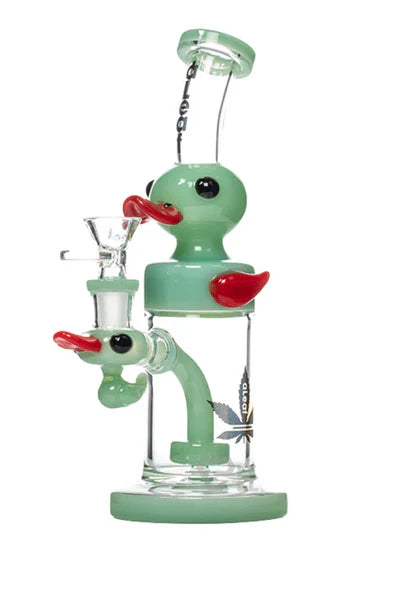 aLeaf 9" Duck Duck Pass Matrix Perc Waterpipe