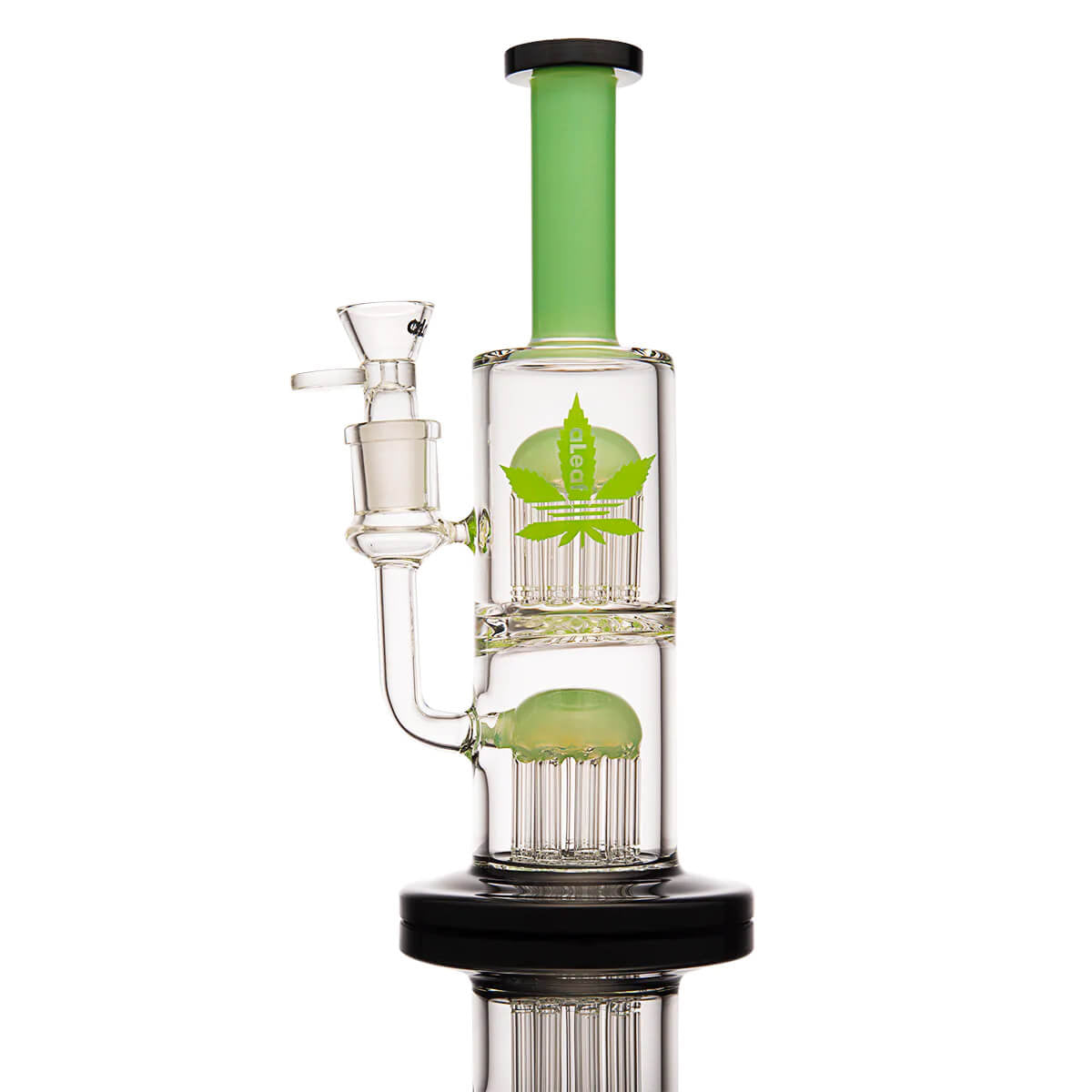 aLeaf 11" Double Tier Tree Perc Waterpipe