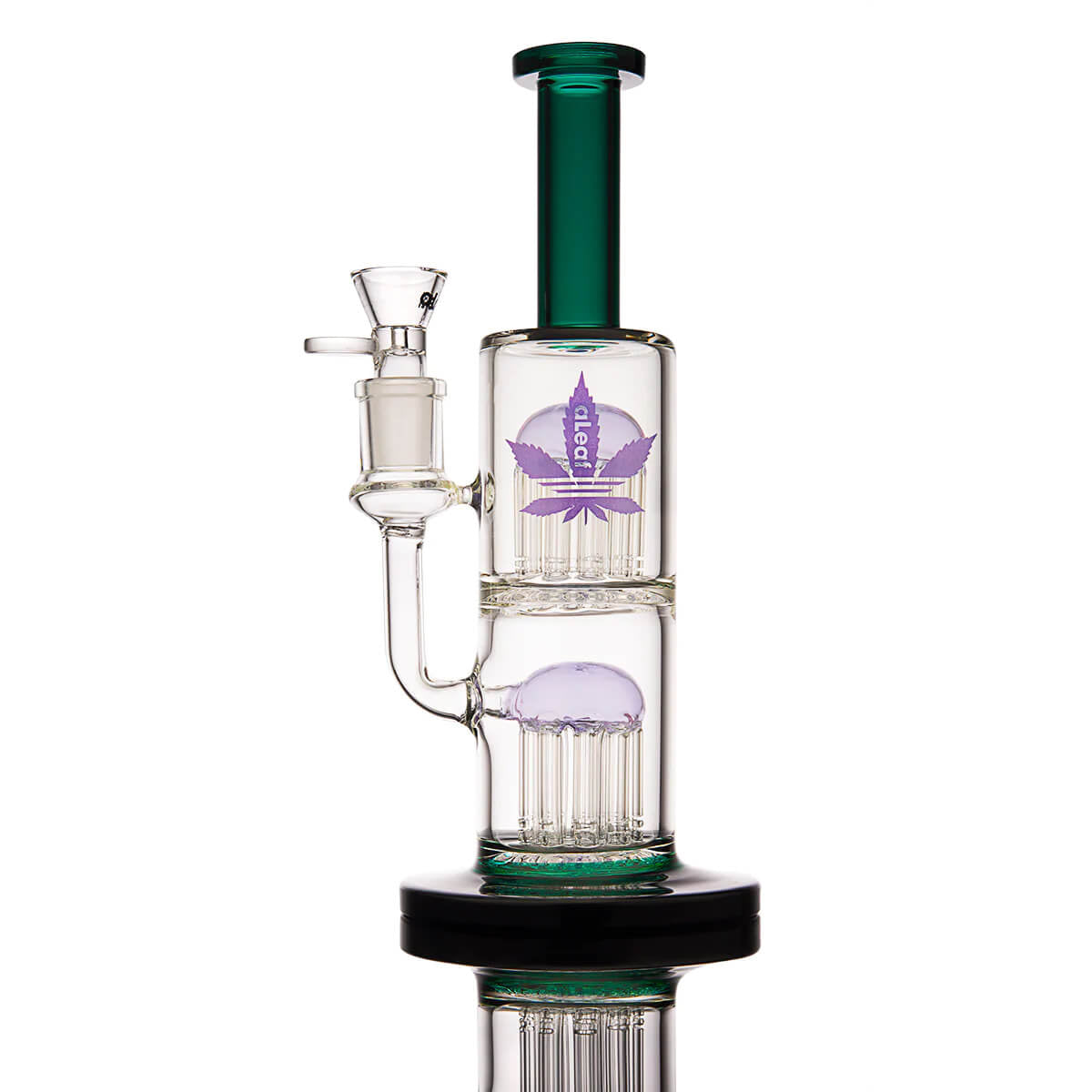 aLeaf 11" Double Tier Tree Perc Waterpipe