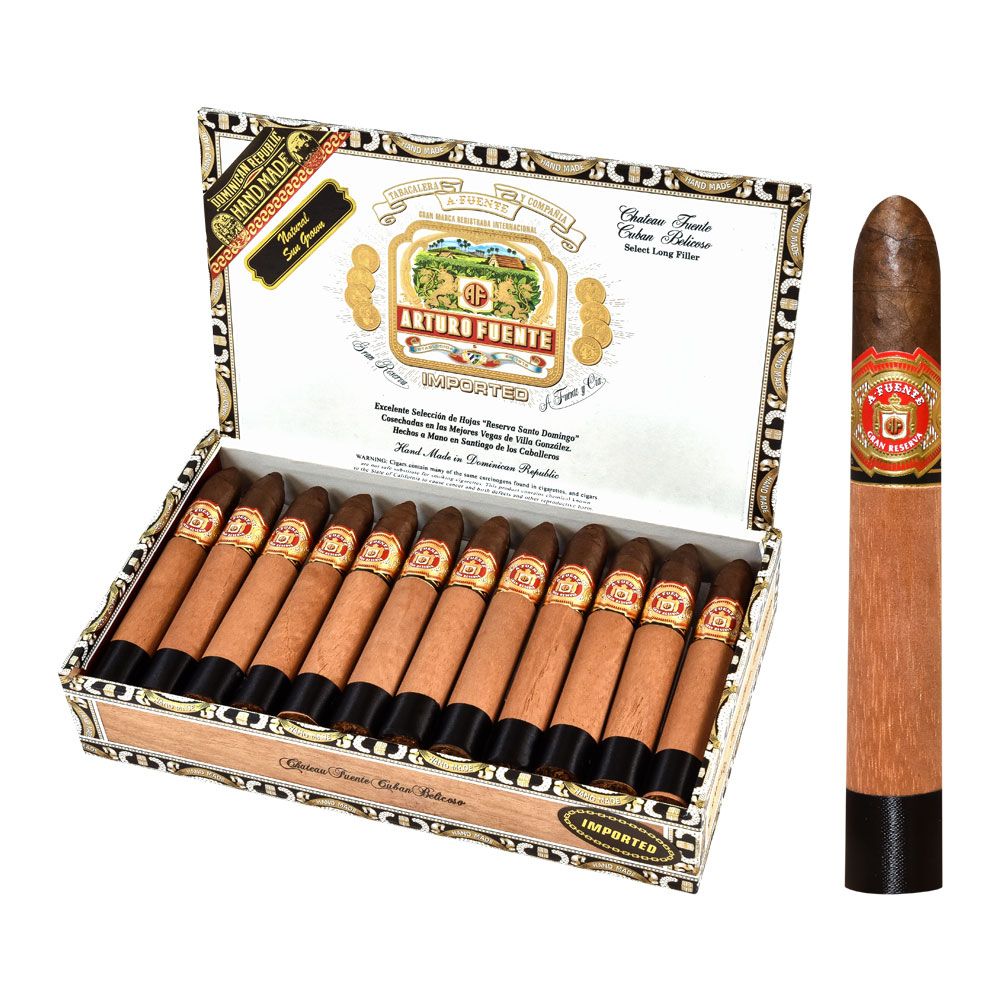 Arturo Fuente Sun Grown Chateau Fuente Cuban Belicoso