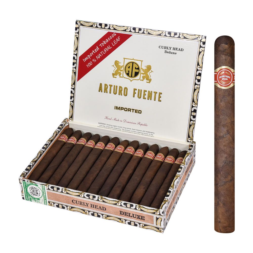 Arturo Fuente Maduro Curly Head Deluxe 6.5"