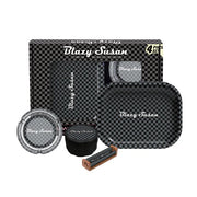 Blazy Susan Smoker's Kit 4pc. - Carbon Black
