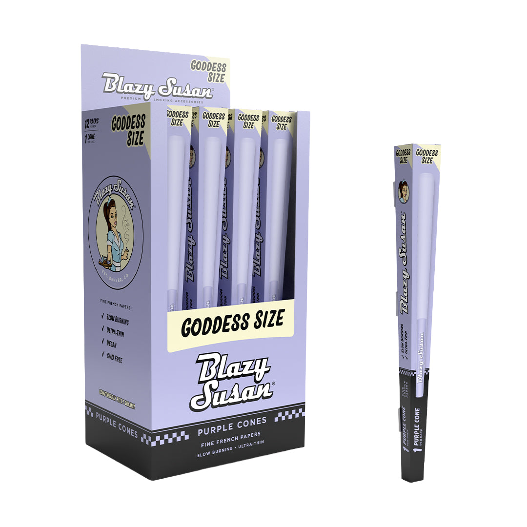 Blazy Susan Purple Cones - Goddess