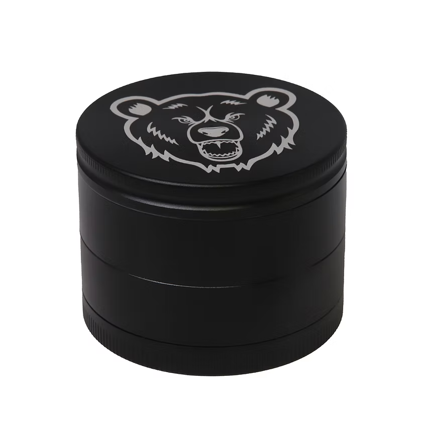 Bear Quartz 60mm 4 Piece Aluminum Grinder