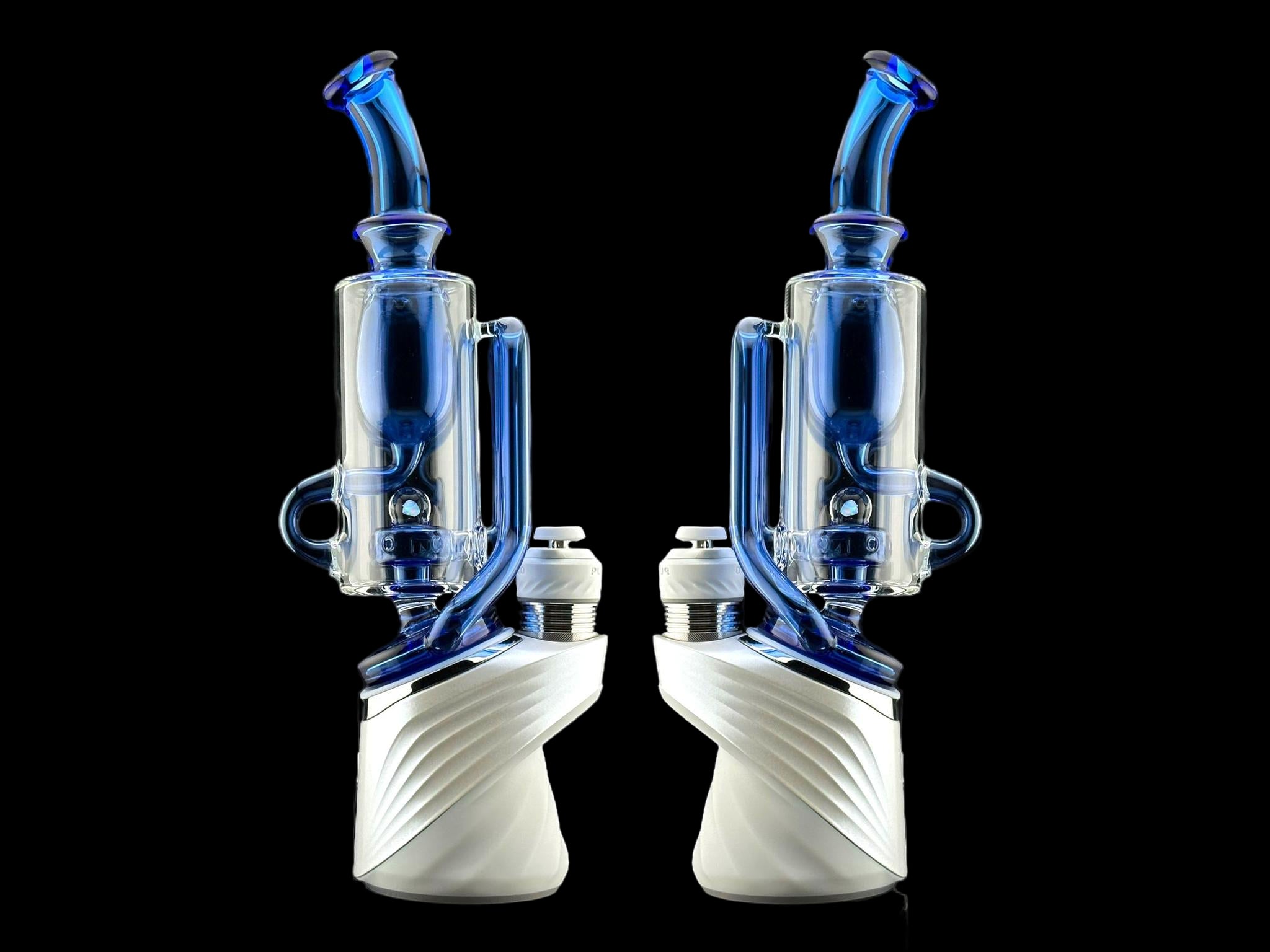 Iridescent Glass: Matrix Can w/ Opal Puffco Peak Attachment (Choose color option)