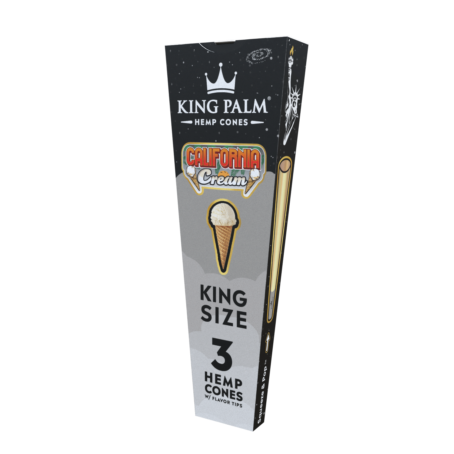 King Palm Hemp Cones King Size