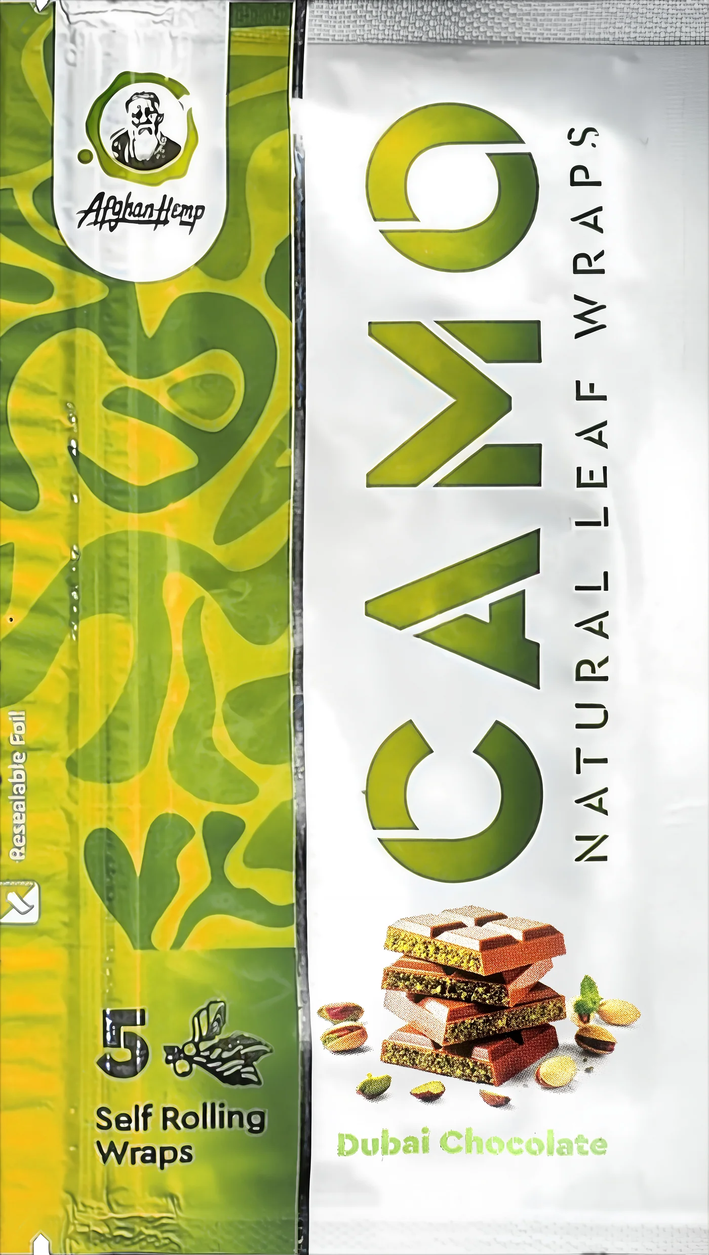 Camo Natural Leaf Wraps