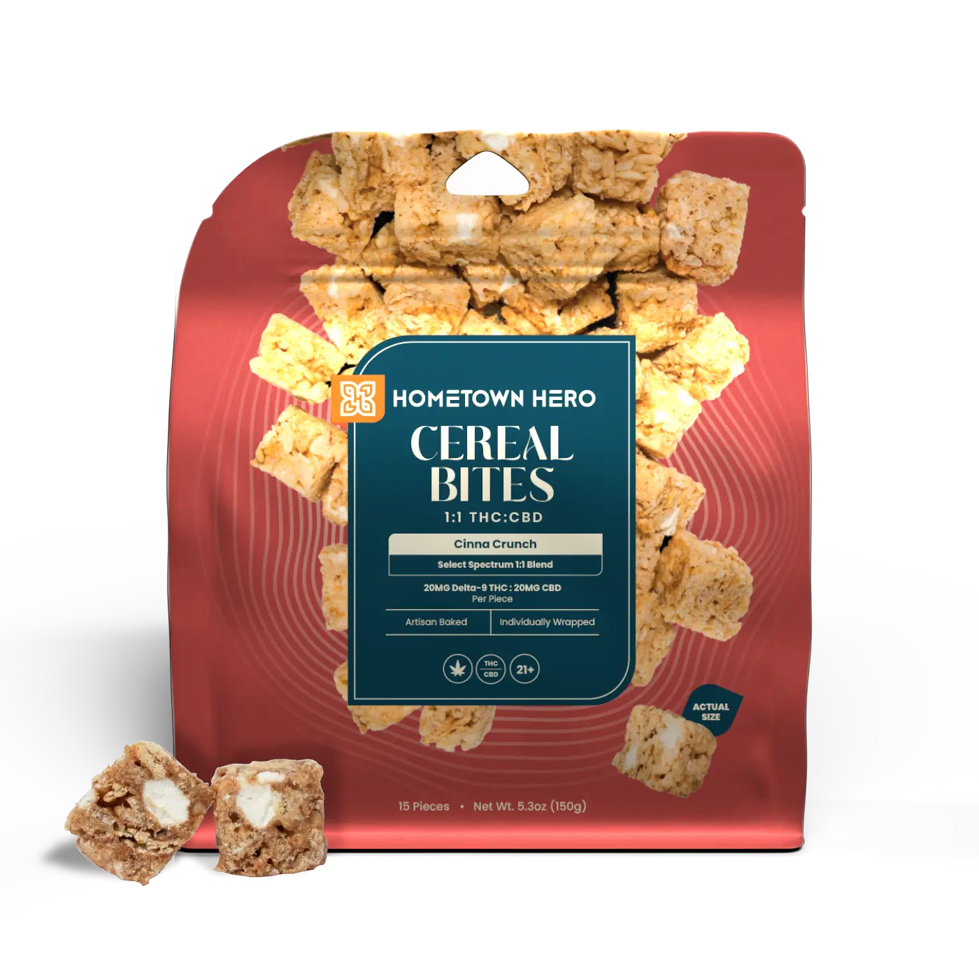 Hometown Hero Cereal Bites 15ct(20mg)