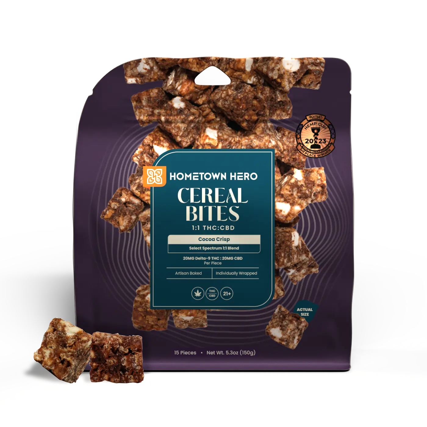 Hometown Hero Cereal Bites 15ct(20mg)