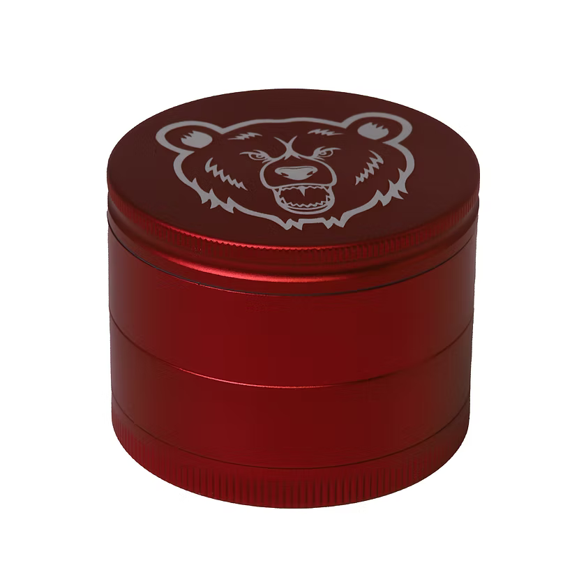 Bear Quartz 60mm 4 Piece Aluminum Grinder