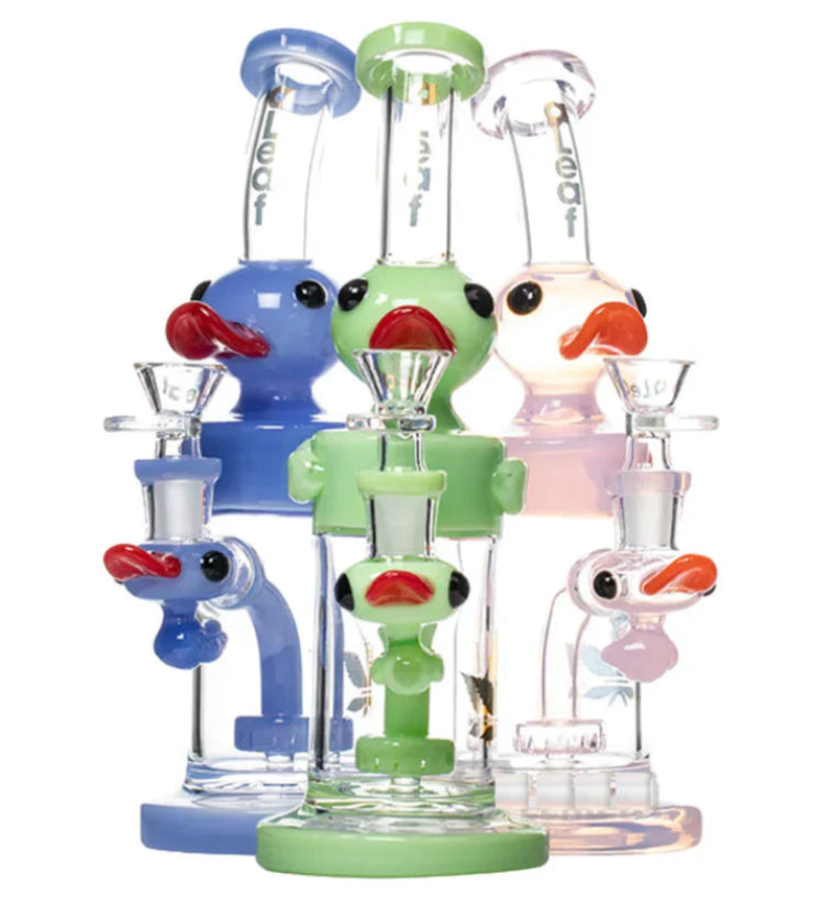 aLeaf 9" Duck Duck Pass Matrix Perc Waterpipe