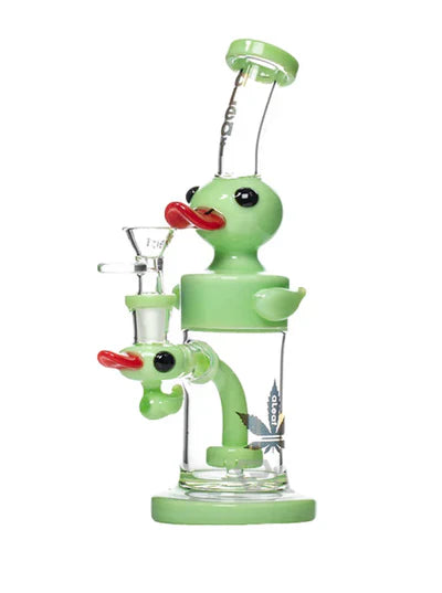 aLeaf 9" Duck Duck Pass Matrix Perc Waterpipe