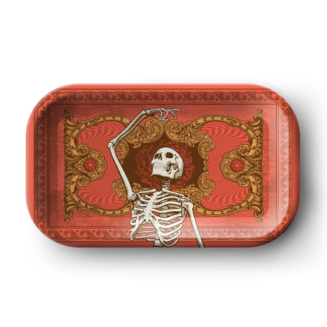 Dead Head- Blazy Frame Skeleton Rolling Tray