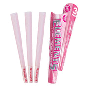 Elements Pink King Size Cones 3pk
