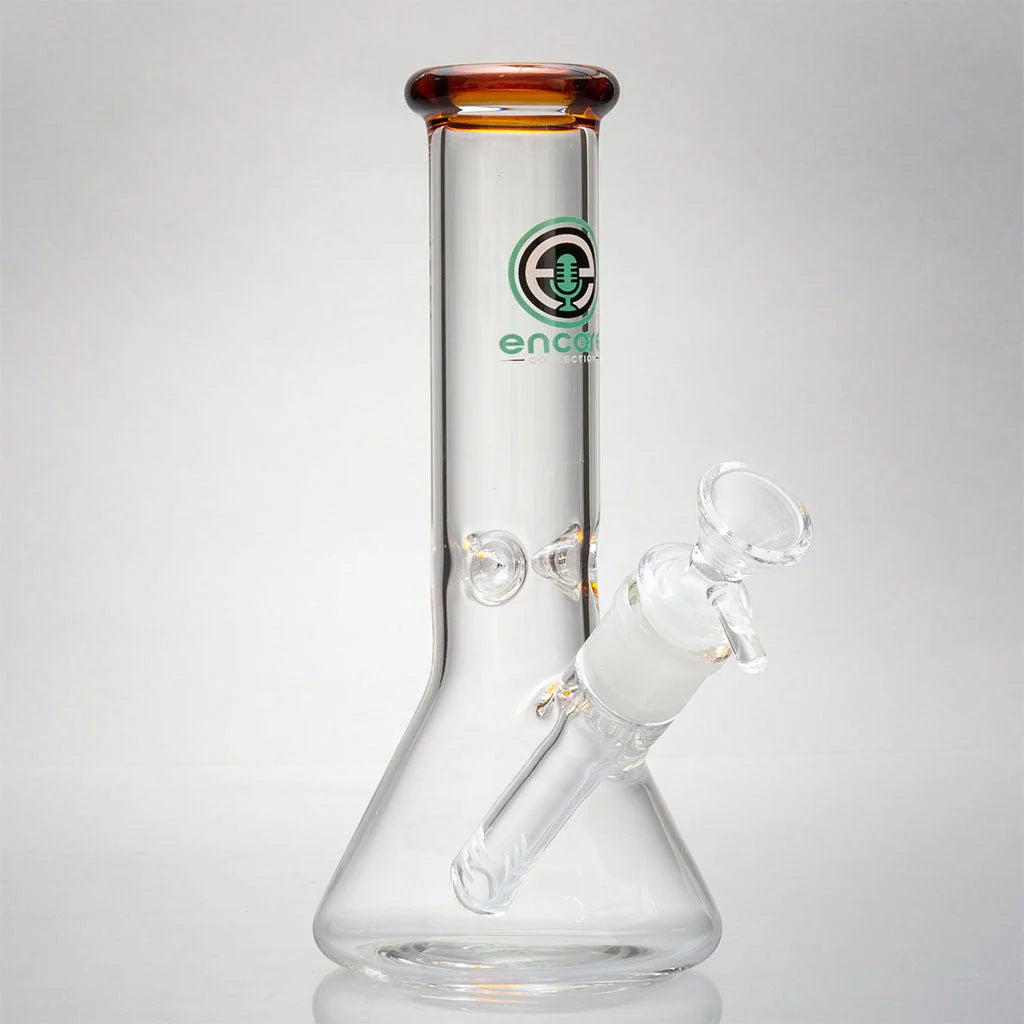 Encore Glass-EC W2509 - 9" 38x4 Mini Glass Bong Water Pipe Beaker