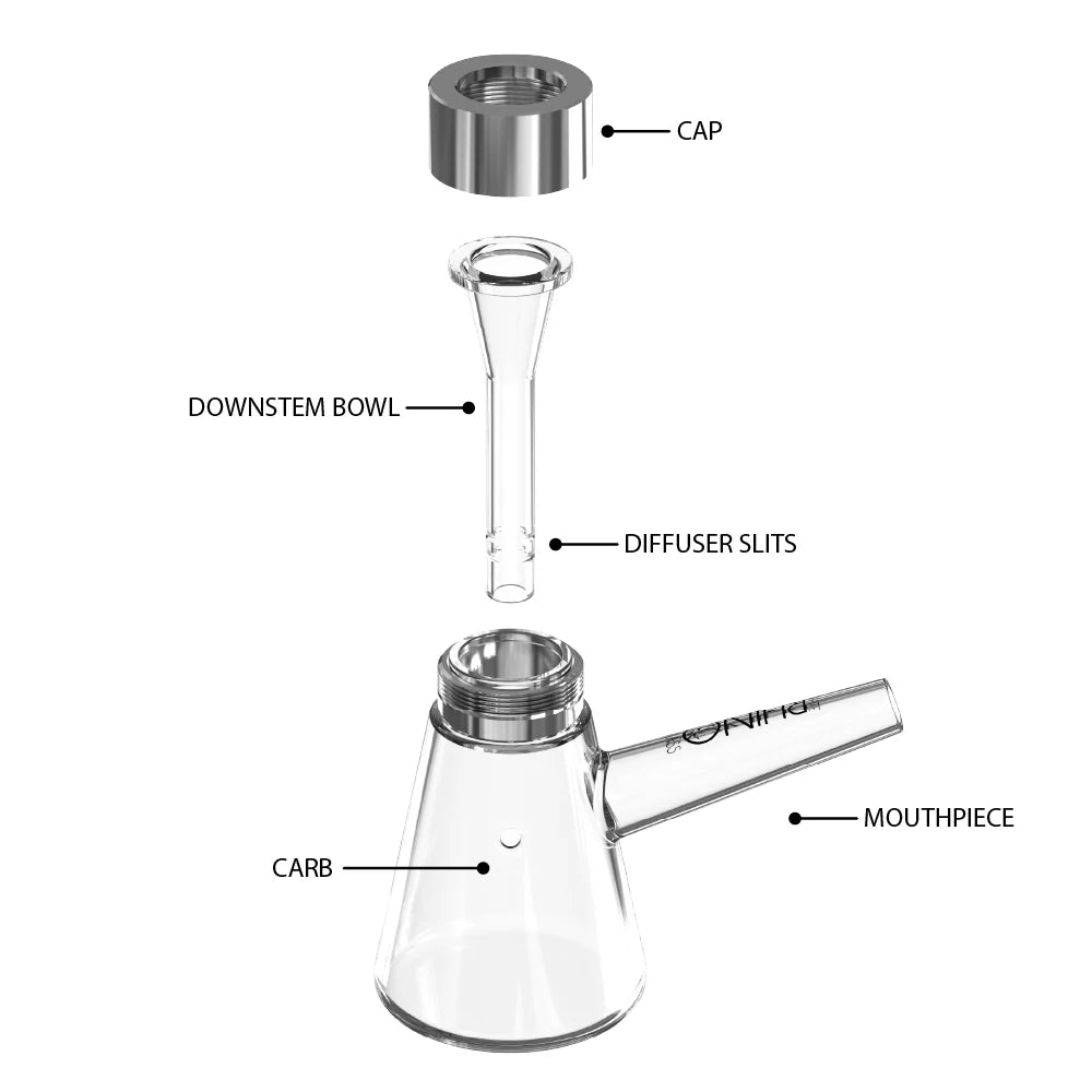 White Rhino EZ Clean Bubbler (Multiple Styles)