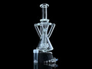 Iridescent Glass: GLASS: “DUALCYCLER” Faceted Box Set Bundle – Peak Top