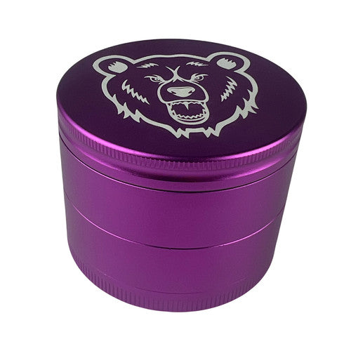 Bear Quartz 60mm 4 Piece Aluminum Grinder