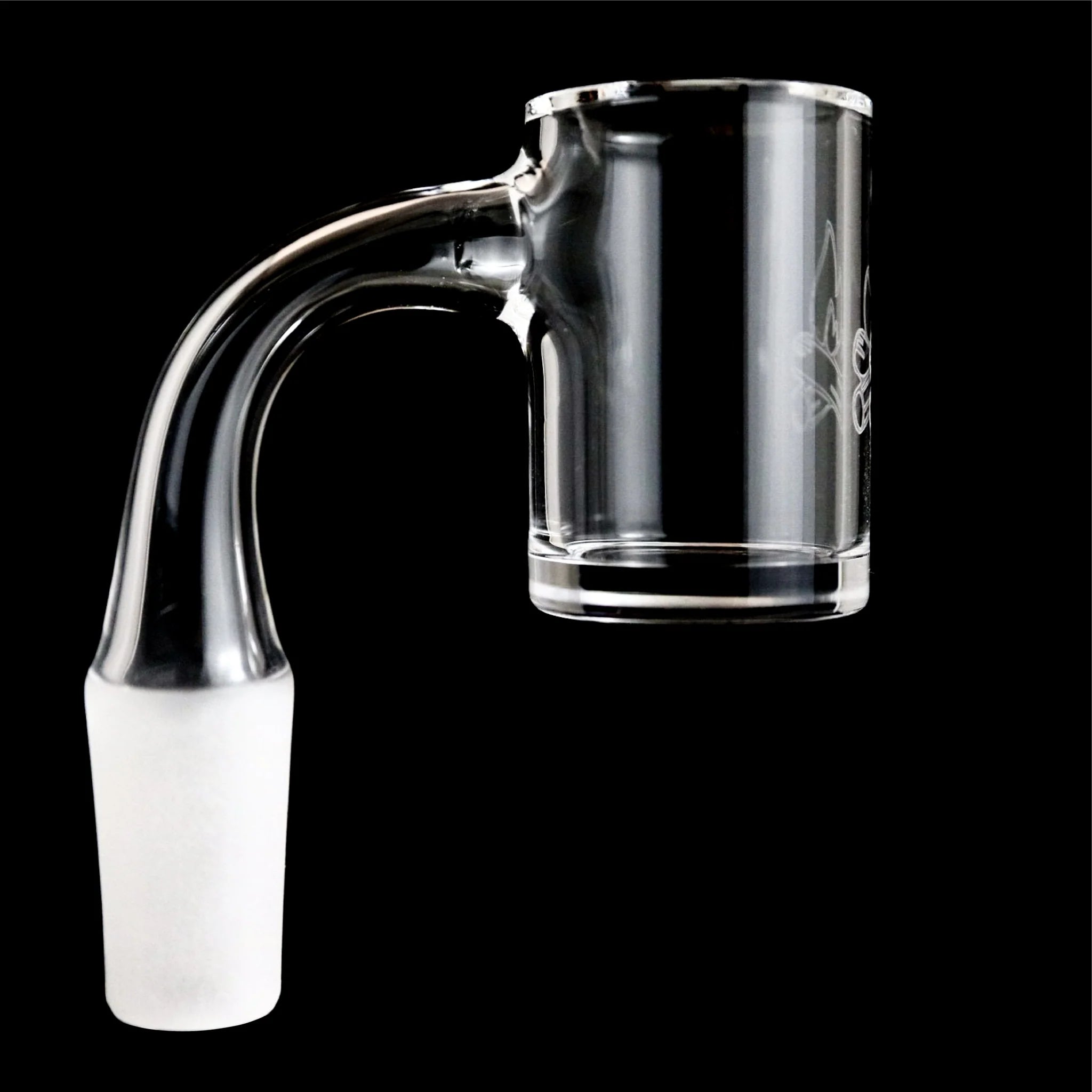 Campfire Quartz Banger - 25mm Flat Bottom 14mm 90deg