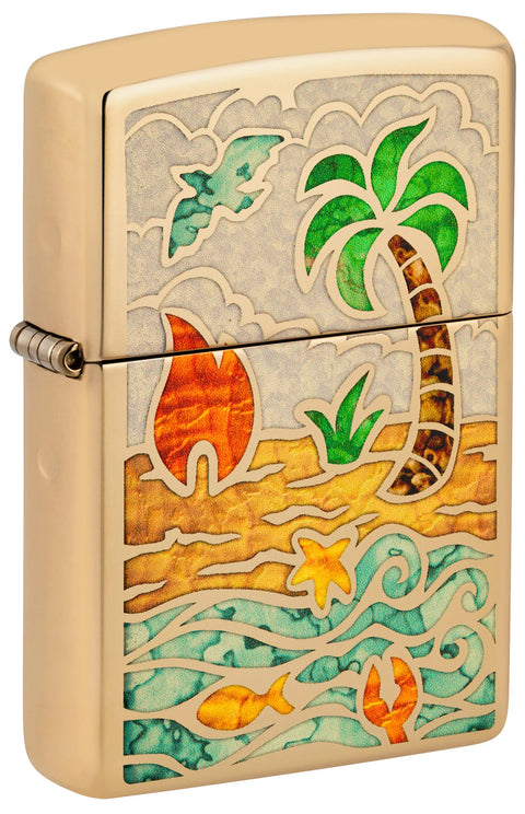 Zippo Beach Day