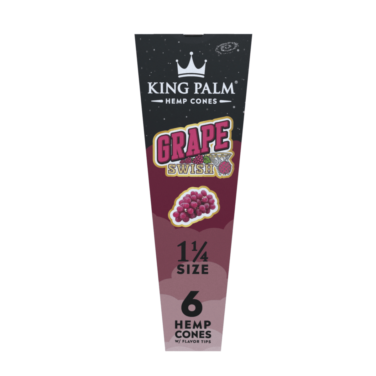 King Palm Hemp Cones 1 1/4 Grape Swish