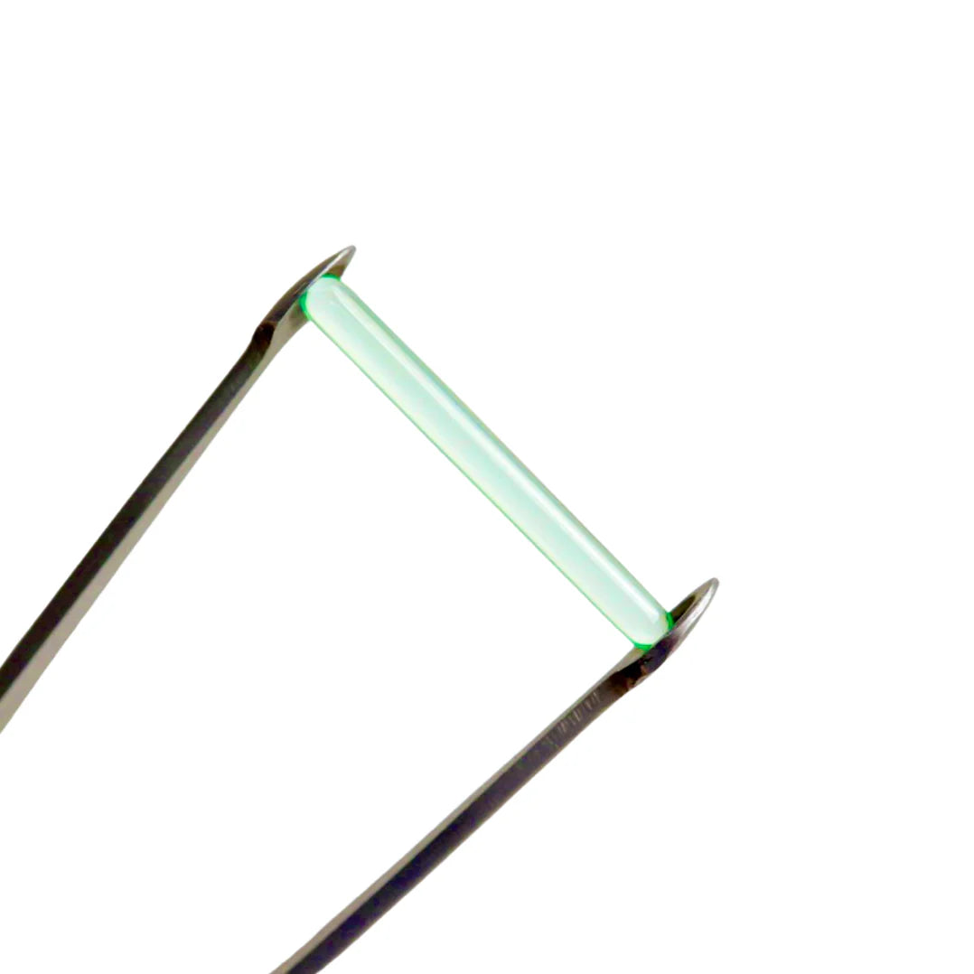 Ruby Pearl Co 3mm Teal Green Pillar