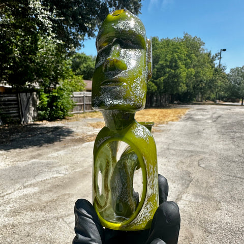 Catalyst Glass - Moai Rig Timber Green