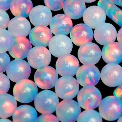 Ruby Pearl Co-Opal Apollo Single : 4mm