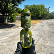 Catalyst Glass - Moai Rig Timber Green