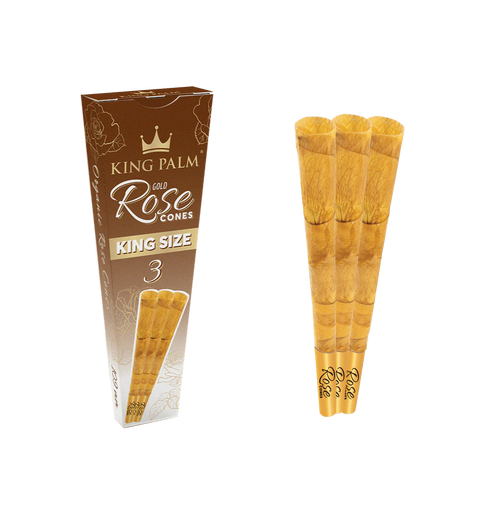 King Palm Rose Petal Cones King Size 3pk