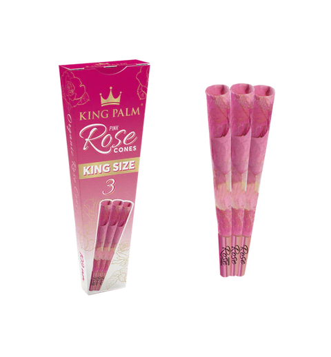 King Palm Rose Petal Cones King Size 3pk