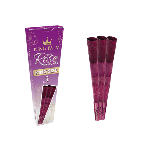 King Palm Rose Petal Cones King Size 3pk