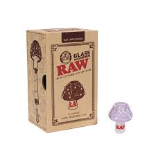 Raw Cone Holder - Glass Mushroom