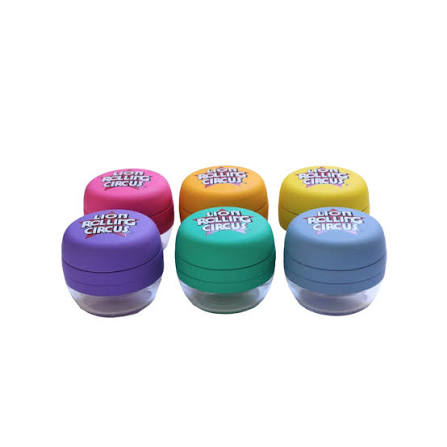 Lion Rolling Circus 60mm Glass Bottom Grinder