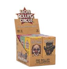 Lion Rolling Circus Pre Rolled Carbon Filter Tips