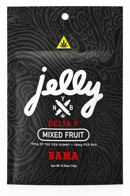 Jelly Bama D9 10mg Gummies 4pk