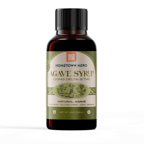 Hometown Hero THC Agave Syrup 4oz/120mg