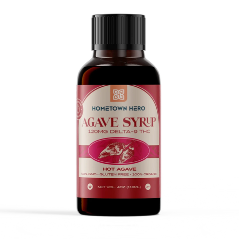 Hometown Hero THC Agave Syrup 4oz/120mg