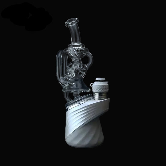 Iridescent Glass - Mini ExoSphere Puffco Peak Attachment