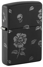 Zippo Flower Skulls