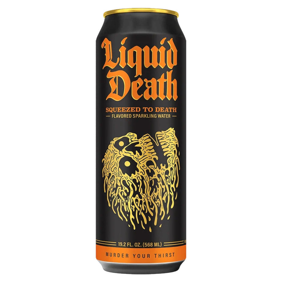 Liquid Death Sparkling Soda 19.2oz - Squeezed to Death