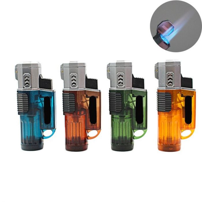 Xuper Torch Lighter 4 Jet - Metallic