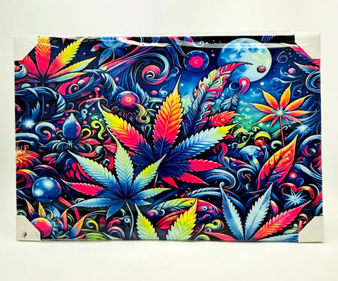 Canvas Print Poster - Trippy Leaf