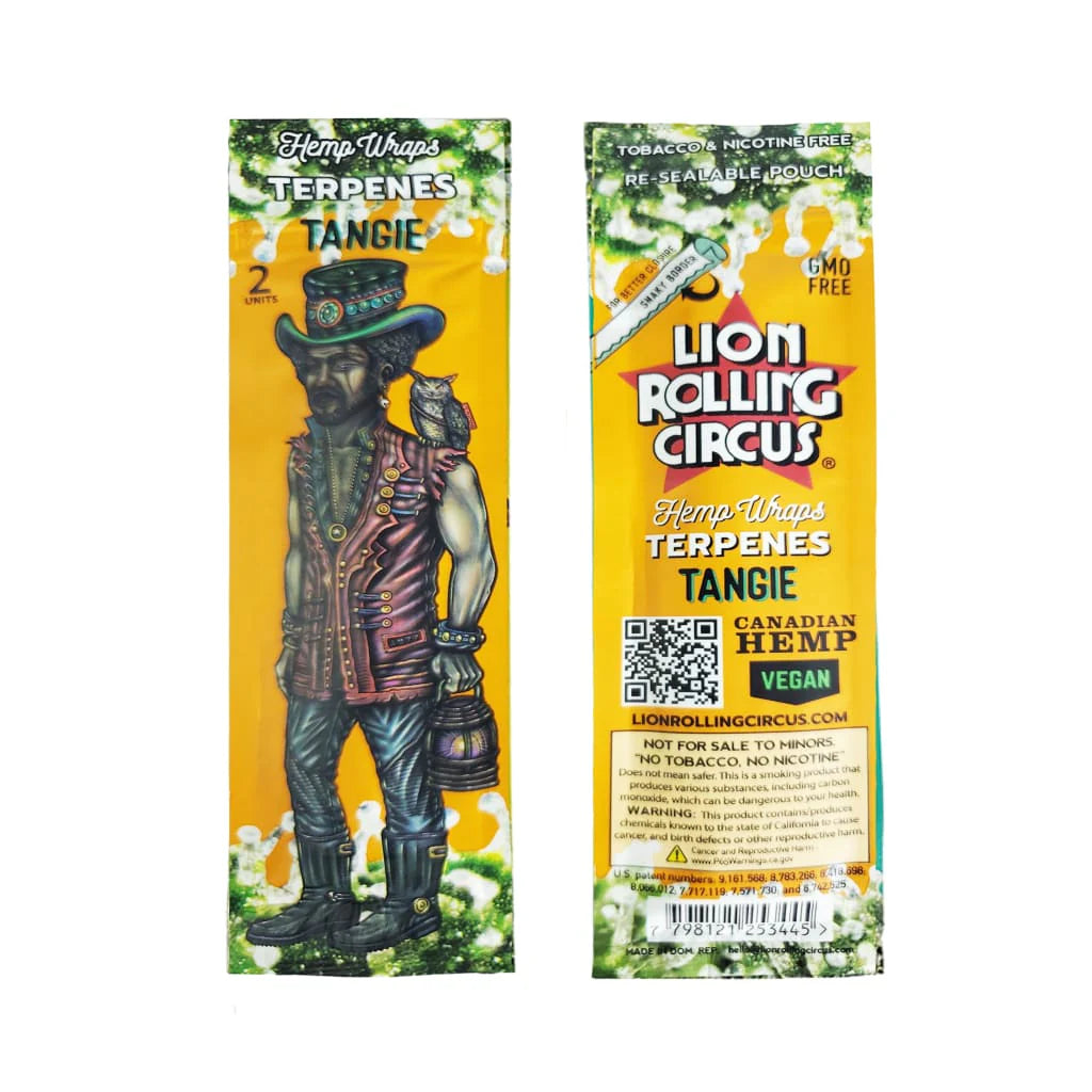Lion Rolling Circus Terpene Infused Wraps - $1.69