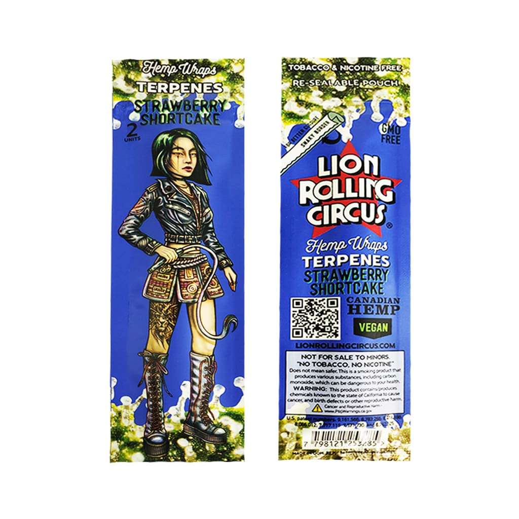 Lion Rolling Circus Terpene Infused Wraps - $1.69