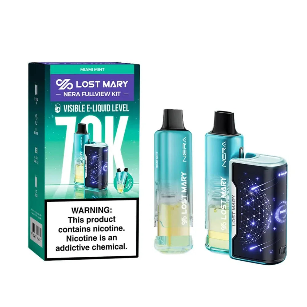 Lost Mary Nera Fullview 70k Puff Kit