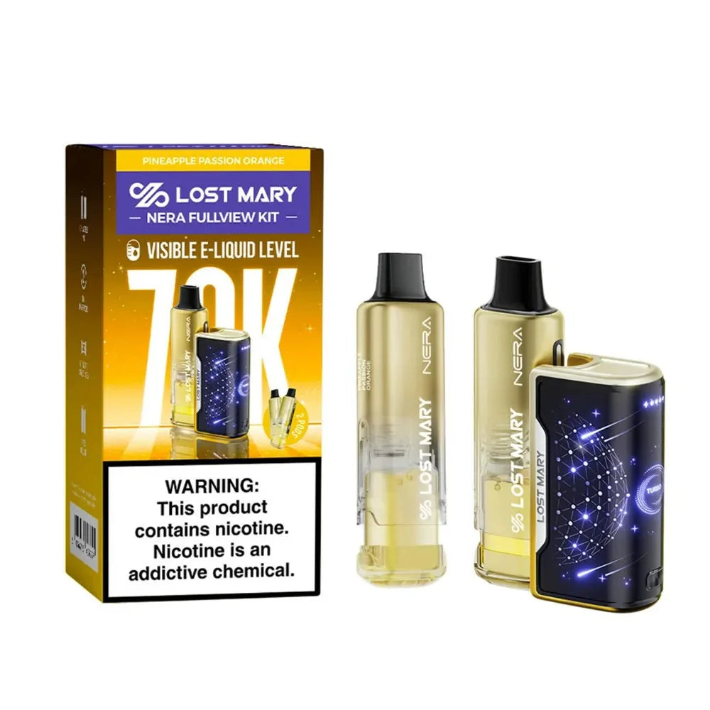 Lost Mary Nera Fullview 70k Puff Kit