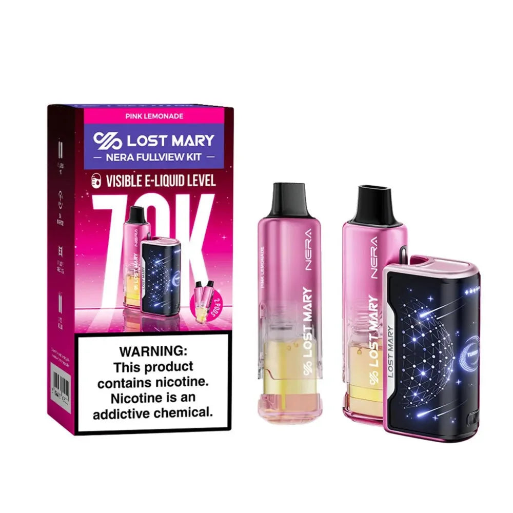Lost Mary Nera Fullview 70k Puff Kit